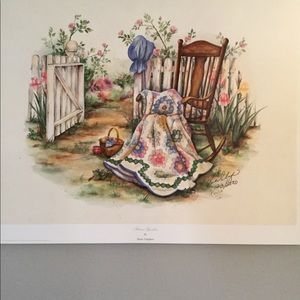 Flower Garden- Art Picture by Paula Vaughan